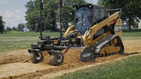 how to level ground with a skid steer|best skid steer for grading.